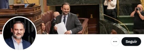 Nuevo perfil de Ábalos en X