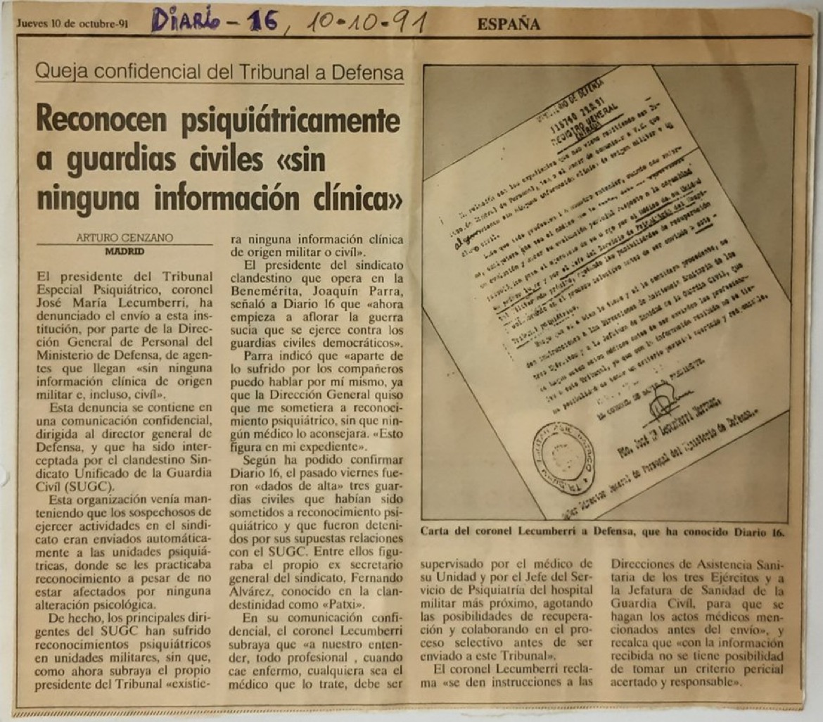 Cuando la rehabilitaci&oacute;n no repara: La viuda de Manuel Linde frente al muro de Clases Pasivas.