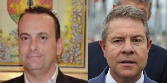 Roberto Gallegos con Page