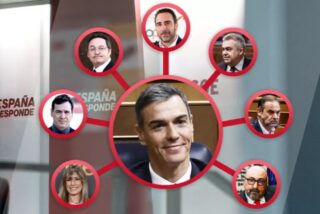 Sánchez en medio de la tentacular corrupción del PSOE