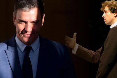 Sánchez y su hermano músico