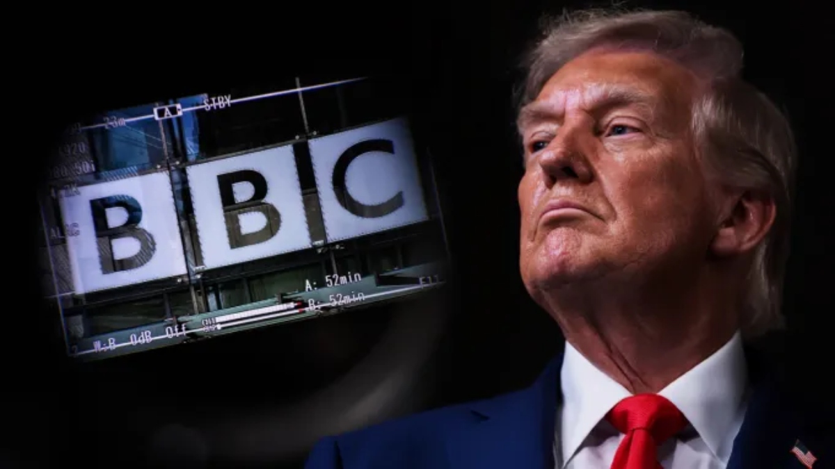 Trump demanda a la BBC por 8500 millones de euros por manipular su discurso antes del asalto al Capitolio