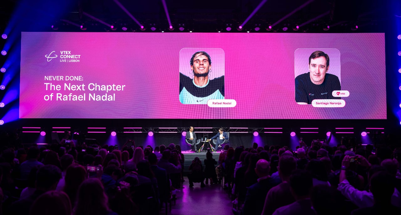 Rafa Nadal en VTEX Connect Europe: "Para lograr un gran &eacute;xito, &lsquo;c&oacute;modo&rsquo; nunca es la palabra ideal"