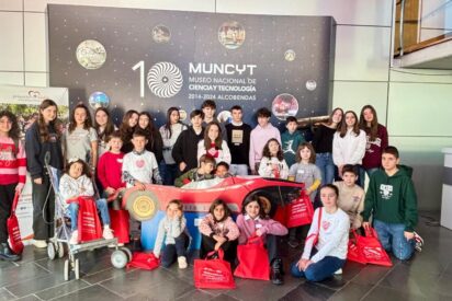 33 menores de Menudos Corazones disfrutan de una jornada cient&iacute;fica y l&uacute;dica en el MUNCYT de Alcobendas