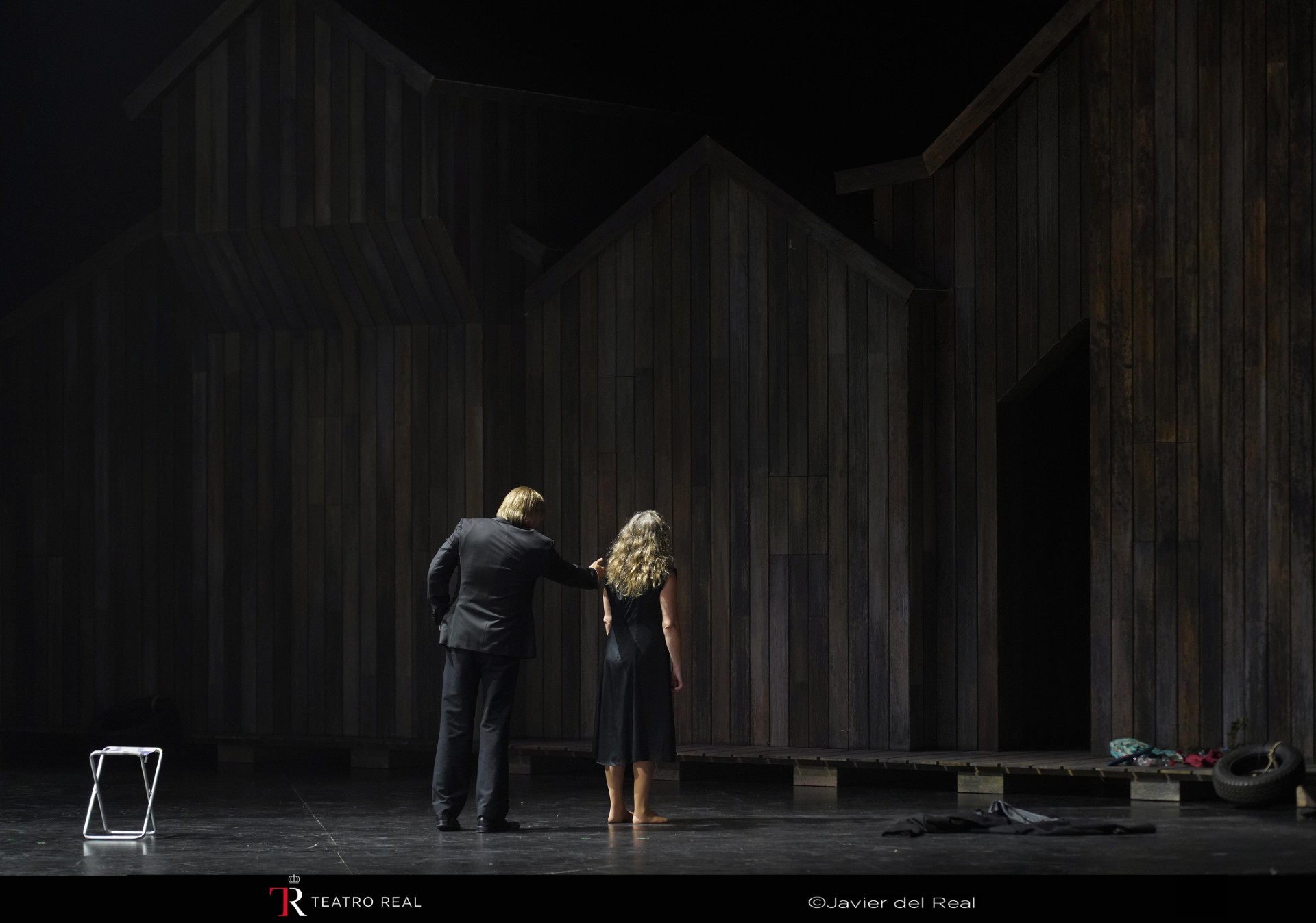 Barbazul y un mandar&iacute;n juntos en la &oacute;pera