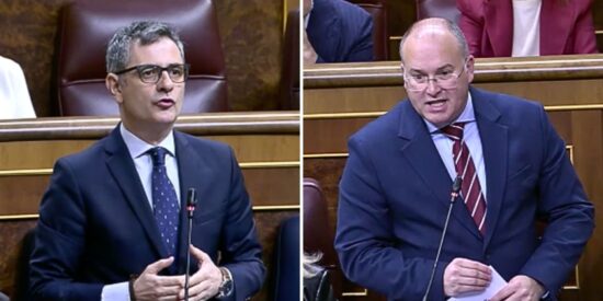 Félix Bolaños y Miguel Tellado