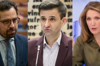 Eduardo Carazo, José Pablo López y Silvia Intxaurrondo.