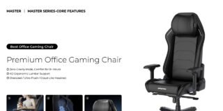 DXRacer Master: la mejor silla para gaming