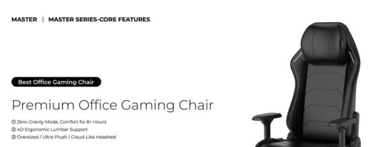 DXRacer Master: la mejor silla para gaming