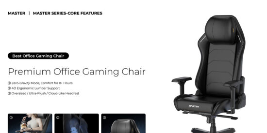DXRacer Master: la mejor silla para gaming