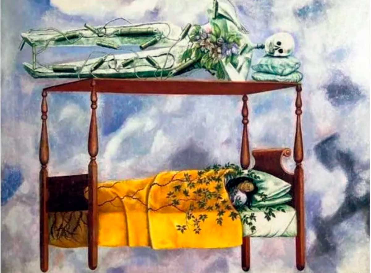 Subastan un cuadro de Frida Kahlo por US$ 54.7 millones: &ldquo;El sue&ntilde;o (La cama)&rdquo; rompe r&eacute;cords y fronteras