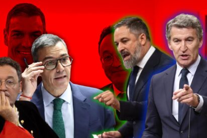 &Aacute;lvaro Garc&iacute;a Ortiz, Pedro S&aacute;nchez, Santiago Abascal, Alberto N&uacute;&ntilde;ez Feij&oacute;o