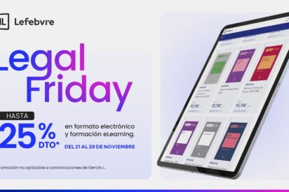Lefebvre lanza una nueva edici&oacute;n del Legal Friday con descuentos hasta del 25 % para profesionales jur&iacute;dicos