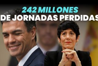 242 millones de jornadas perdidas