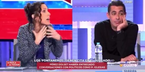 Marta Nebot monta un pollo fuera de sí en pleno directo y Antonio Naranjo la silencia: "¡Ya está bien de tonterías!"