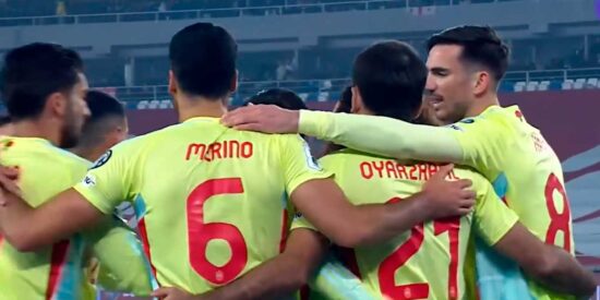 España golea a Georgia en Tiflis y acaricia el billete al Mundial