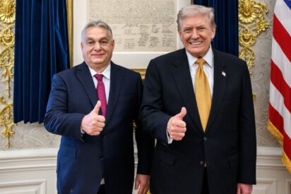 Viktor Orb&aacute;n y Donald Trump