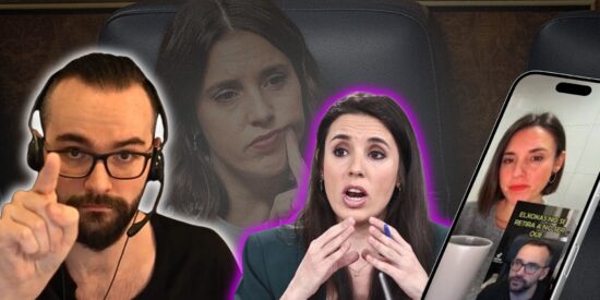 Xokas e Irene Montero