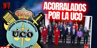 S&aacute;nchez y la mafia del PSOE, acorralados por la UCO: la corrupci&oacute;n salpica de lleno al &lsquo;1&rsquo;