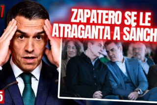 Zapatero se le atraganta a S&aacute;nchez, incapaz de poner las manos en el fuego por su gur&uacute;