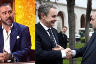 V&iacute;ctor de Aldama, Jos&eacute; Luis Rodr&iacute;guez Zapatero y Jos&eacute; Luis &Aacute;balos.