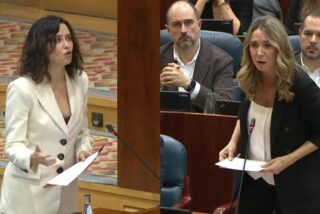 Isabel Díaz Ayuso y Mar Espinar.