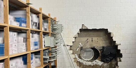 El butrón en el banco de Gelsenkirchen (1)