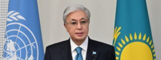 El presidente Tokayev