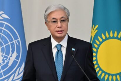 El presidente Tokayev