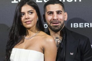 Ilia Topuria y Giorgina Uzcátegui