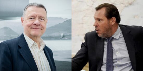 Jordi Sevilla y &Oacute;scar Puente.