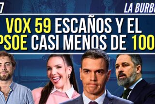 VOX 59 escaños y el PSOE a punto de bajar de 100