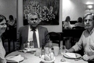 Leire, Cerdan y Vicente Fernández, presidente de la Sepi