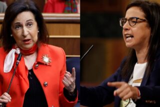 Margarita Robles y Ana Vázquez.