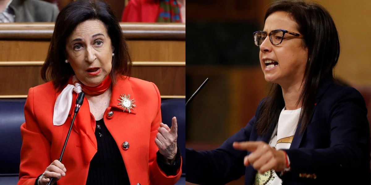 Margarita Robles y Ana Vázquez.