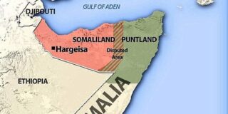 Mapa de Somalilandia