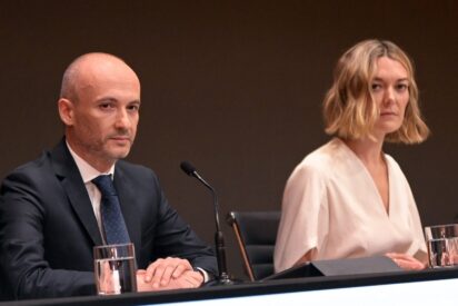 Marta Ortega y Óscar García Maceiras