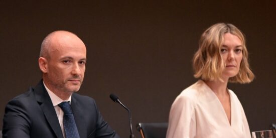 Marta Ortega y Óscar García Maceiras