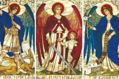Miguel, Rafael y Gabriel, los ángeles