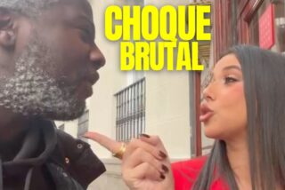 Bertrand Ndongo y Sarah Santaolalla.