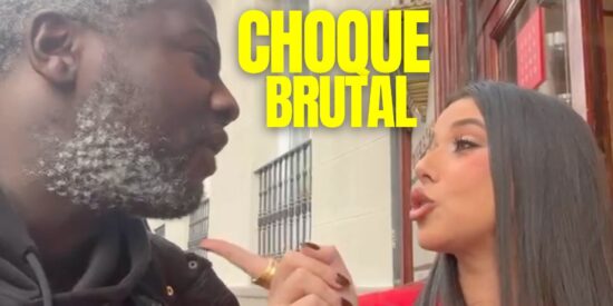 Bertrand Ndongo y Sarah Santaolalla.