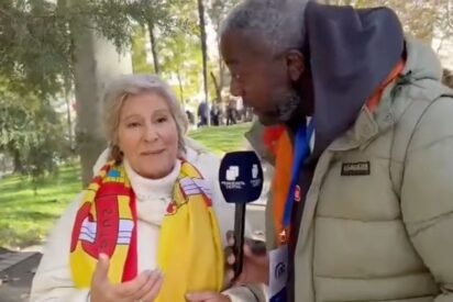 Una patriota saca a la luz con Bertrand Ndongo el secreto m&aacute;s cutre de Pedro S&aacute;nchez