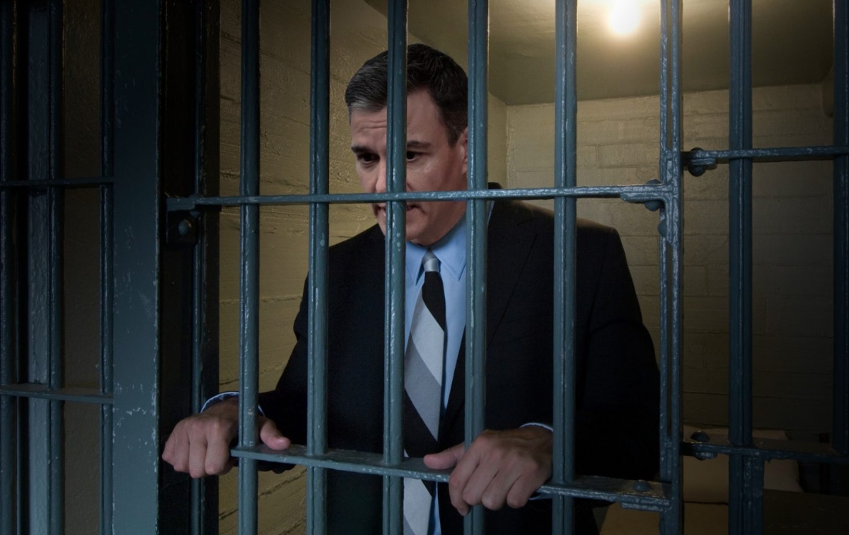 Pedro Sánchez (PSOE) en un meme que circula por Internet