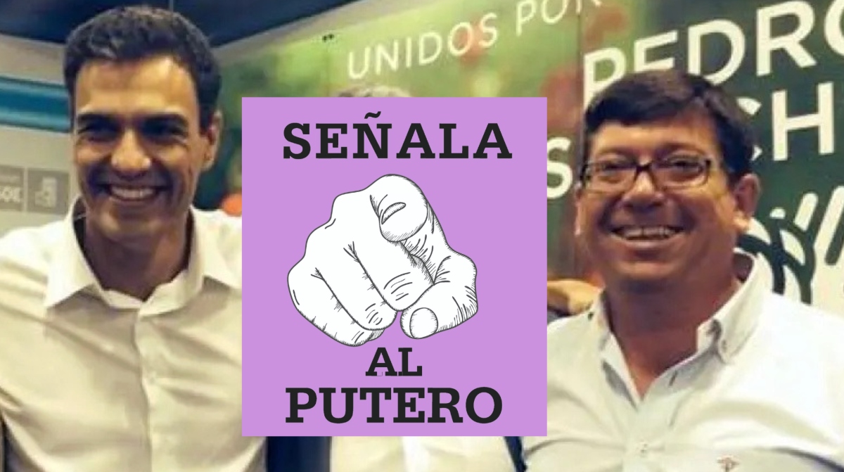 Pedro Sánchez con Paco Salazar (PSOE)