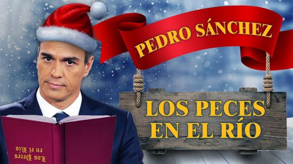 Pedro Sánchez y su meme navideño (1)