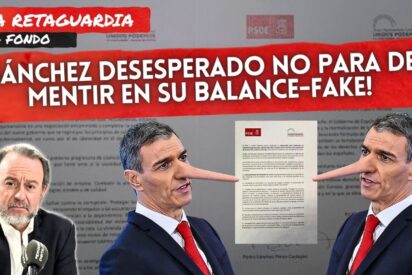 &iexcl;S&aacute;nchez, desesperado, no para de mentir en su balance-fake!