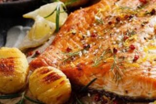 Salmón al horno