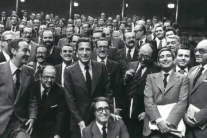 Súarez y los políticos de la España que aprobaron la Constitución del 78