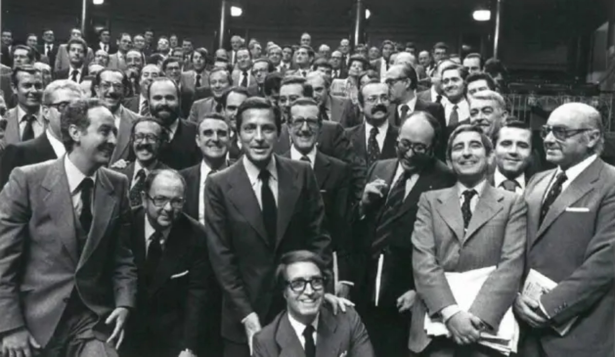 Súarez y los políticos de la España que aprobaron la Constitución del 78