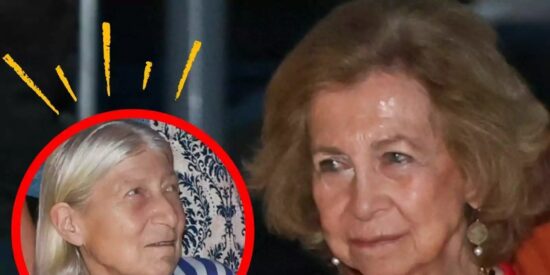 Tatiana Radziwill y la Reina Sofía